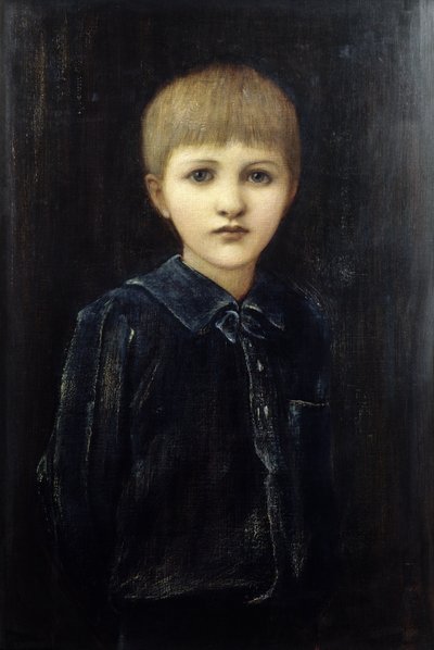Portrait of Denis Mackail, grandson of the artist by Edward Burne Jones
